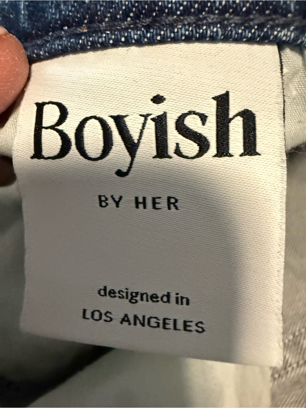 Boyish The Brady High Rise Crop Flare Jeans Women’s Size 30 Medium Wash 26.5 - Picture 7 of 9